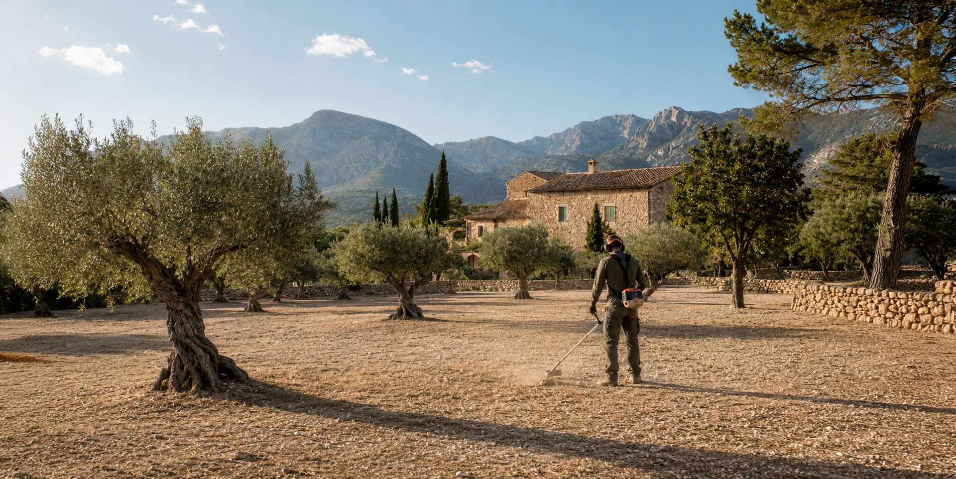 header desbroce limpieza fincas Mallorca